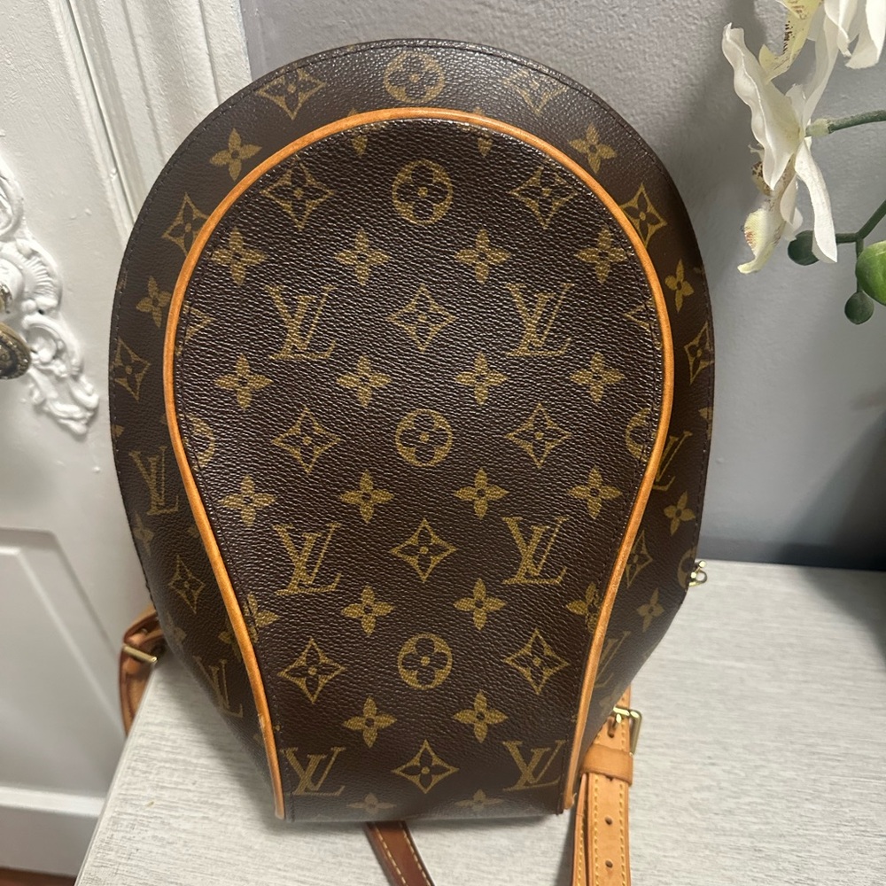 Louis Vuitton Brown and Tan Monogram Backpack